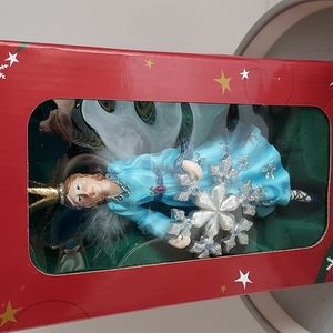 NIB Blue Angel Fanciful Holiday Ornament